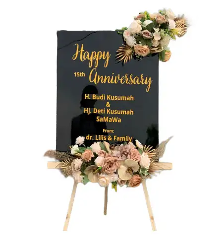 Papan Bunga Akrilik Ngronggo