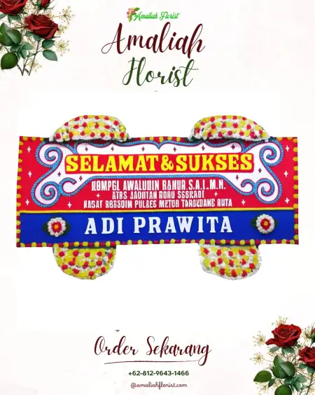 Papan Bunga Ucapan Selamat Ngronggo